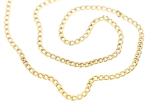 14K YELLOW GOLD CUBAN LINK CHAIN 
