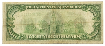 1928 US $100 & $50 FEDERAL RESERVE BANK NOTES