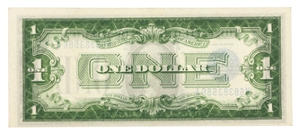 1928A US $1 FUNNYBACK SILVER CERTIFICATE NOTE