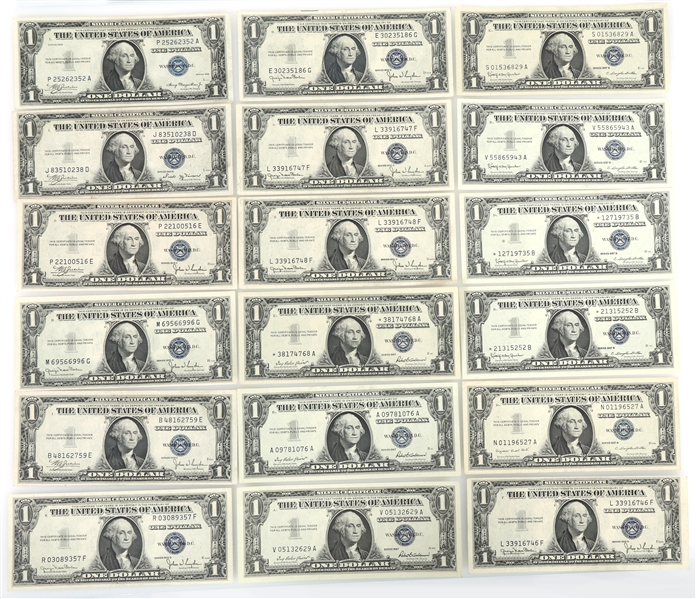 1935-1957 US SILVER CERTIFICATE NOTES