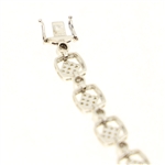 14K WHITE GOLD 1.30 CTW DIAMOND BRACELET