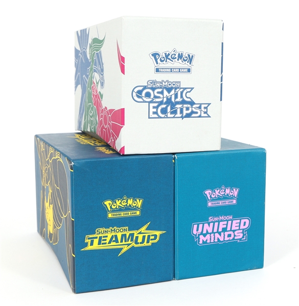 POKEMON SUN AND MOON TRAINER BOX CARD SETS 