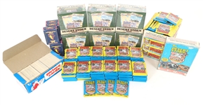 DESERT STORM TRADING CARD PACKS AND BOXES