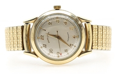 MENS HAMILTON WATCH CO AUTOMATIC GOLD FILLED WRISTWATCH