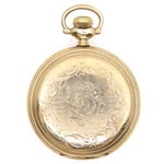 MEN'S BALL WATCH CO. GOLD FILLED CASE POCKET WATCH