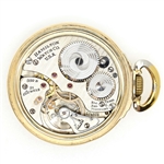 MEN'S HAMILTON WATCH CO. GOLD FILLED CASE POCKET WATCH