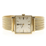 MENS OMEGA 14K YELLOW GOLD WRISTWATCH