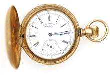 MENS WALTHAM GOLD FILLED CASE POCKET WATCH