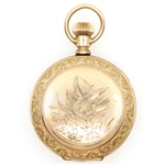 MEN'S WALTHAM GOLD FILLED CASE POCKET WATCH