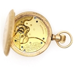 MEN'S WALTHAM GOLD FILLED CASE POCKET WATCH