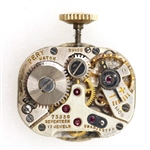 14K YELLOW GOLD CUFFLINKS WITH WATCH