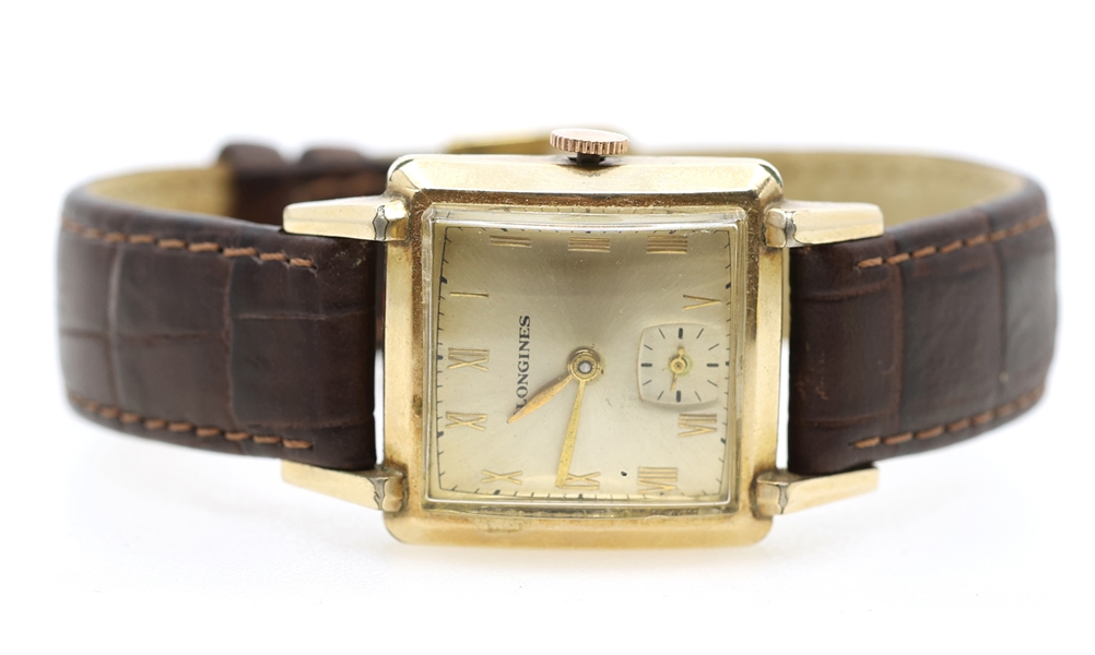 MENS LONGINES GOLD FILLED CASE WRISTWATCH