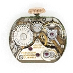 LADIES GRUEN 14K YELLOW GOLD & DIAMOND WRISTWATCH