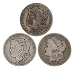 1888-P US SILVER MORGAN DOLLAR COINS