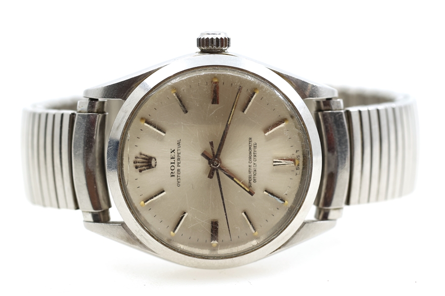 MENS ROLEX OYSTER 1003 STAINLESS STEEL WRISTWATCH