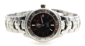 LADIES TAG HEUER LINK WJ1314 STAINLESS STEEL WRISTWATCH