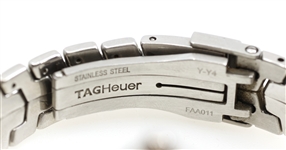 LADIES TAG HEUER LINK WJ1314 STAINLESS STEEL WRISTWATCH