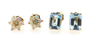 14K YELLOW GOLD FASHION EARRINGS