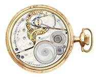 MEN'S ELGIN GOLD FILLED CASE POCKET WATCH
