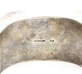 STERLING SILVER GEOMETRIC FASHION CUFF BRACELET