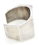 STERLING SILVER GEOMETRIC FASHION CUFF BRACELET