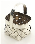 STERLING SILVER CARTIER MINIATURE BASKET 