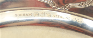 STERLING GORHAM CHANTILLY TIDBIT TRAY & BON BON BOWL