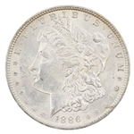 1886-P US SILVER MORGAN DOLLAR COIN