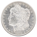 1878-S US SILVER MORGAN DOLLAR COIN UNC