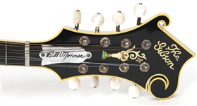 1993 LIMITED EDITION GIBSON MONROE SIGNED F-5 MANDOLIN W/ FRAMED SIGNATURE