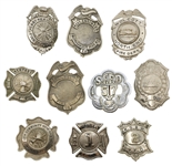 OBSOLETE FIRE DEPARTMENT BADGES