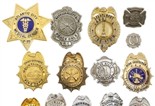 OBSOLETE FIRE DEPARTMENT & EMERGENCY BADGES