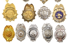 OBSOLETE FIRE DEPARTMENT & EMERGENCY BADGES