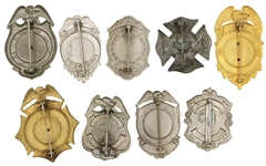 OBSOLETE FIRE DEPARTMENT BADGES