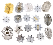 OBSOLETE US & INT'L POLICE FIRE BRIGADE DEPT. BADGES