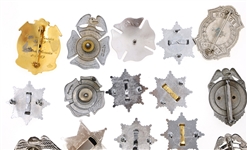 OBSOLETE US & INT'L POLICE FIRE BRIGADE DEPT. BADGES