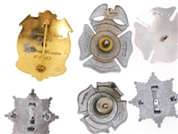OBSOLETE US & INT'L POLICE FIRE BRIGADE DEPT. BADGES