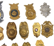 OBSOLETE FIRE DEPARTMENT & EMERGENCY BADGES