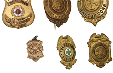 OBSOLETE FIRE DEPARTMENT & EMERGENCY BADGES
