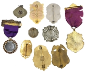 EARLY 20th C. FIRE DEPARTMENT BADGES