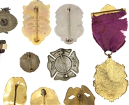 EARLY 20th C. FIRE DEPARTMENT BADGES