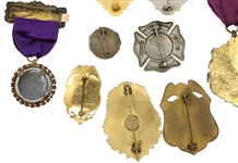 EARLY 20th C. FIRE DEPARTMENT BADGES