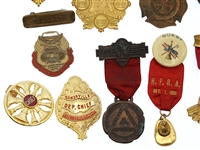OBSOLETE FIRE DEPARTMENT BADGES 