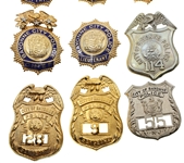 BAYONNE CITY NEW JERSEY OBSOLETE POLICE BADGES