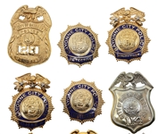 BAYONNE CITY NEW JERSEY OBSOLETE POLICE BADGES