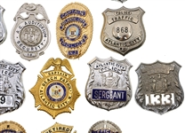 OBSOLETE ATLANTIC CITY NJ POLICE BADGES & BUTTONS