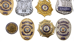 OBSOLETE ATLANTIC CITY NJ POLICE BADGES & BUTTONS