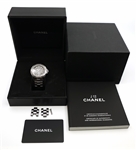 MEN'S CHANEL J12 AUTOMATIC STAINLESS STEEL WRISTWATCH