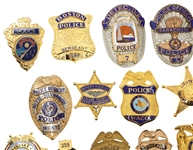OBSOLETE LAW ENFORCEMENT POLICE DETECTIVE BADGES
