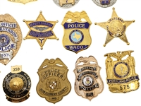 OBSOLETE LAW ENFORCEMENT POLICE DETECTIVE BADGES